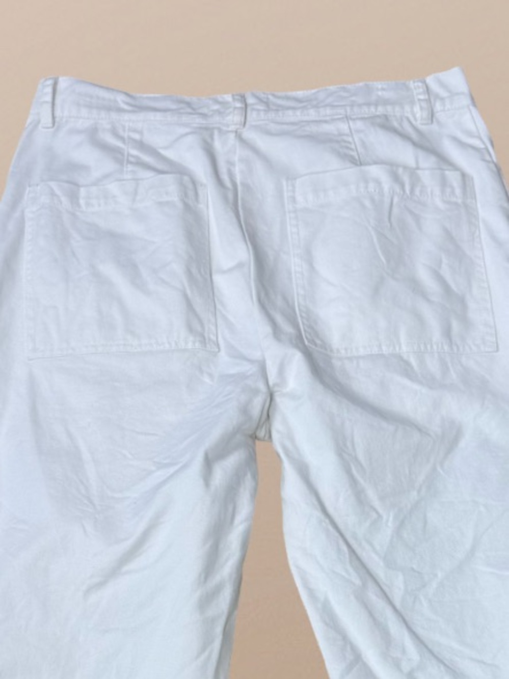 Velvet by Graham & Spencer White
Brylie Cotton Sanded Twill Utility Barrel Pant. - Picture 6 of 12